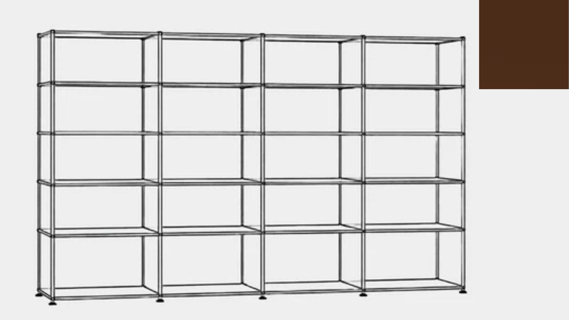 USM Haller H2 Open Shelf