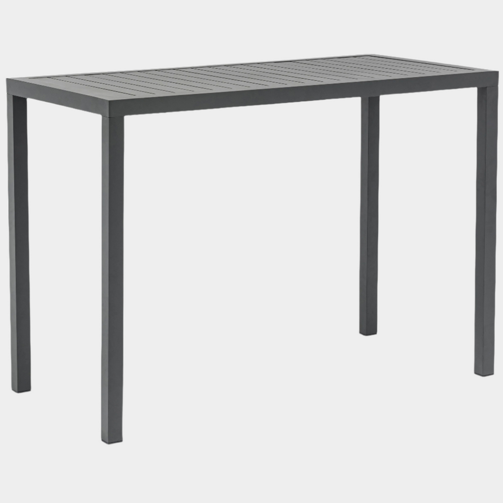 Maldives Aluminum Outdoor Patio Rectangle Bar Table