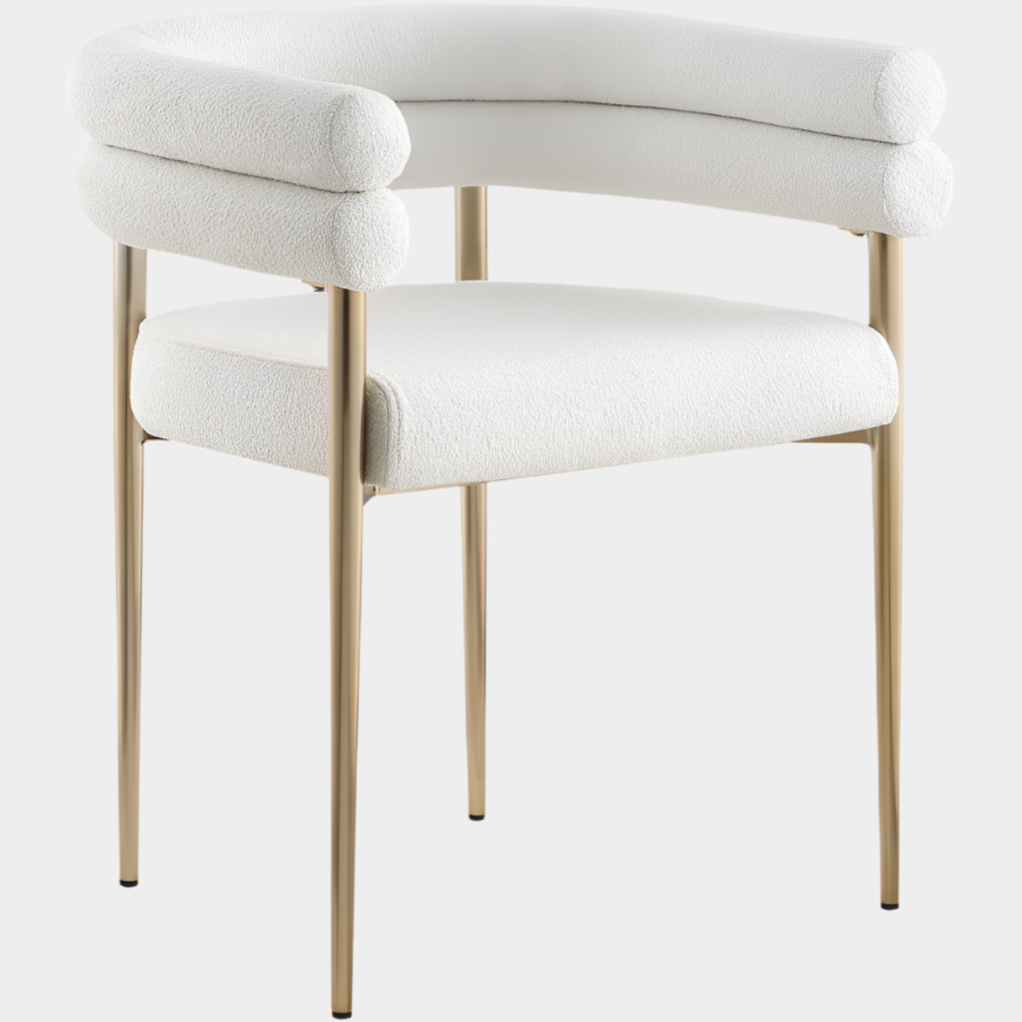 Brielle Boucle Fabric Upholstered Dining Chair