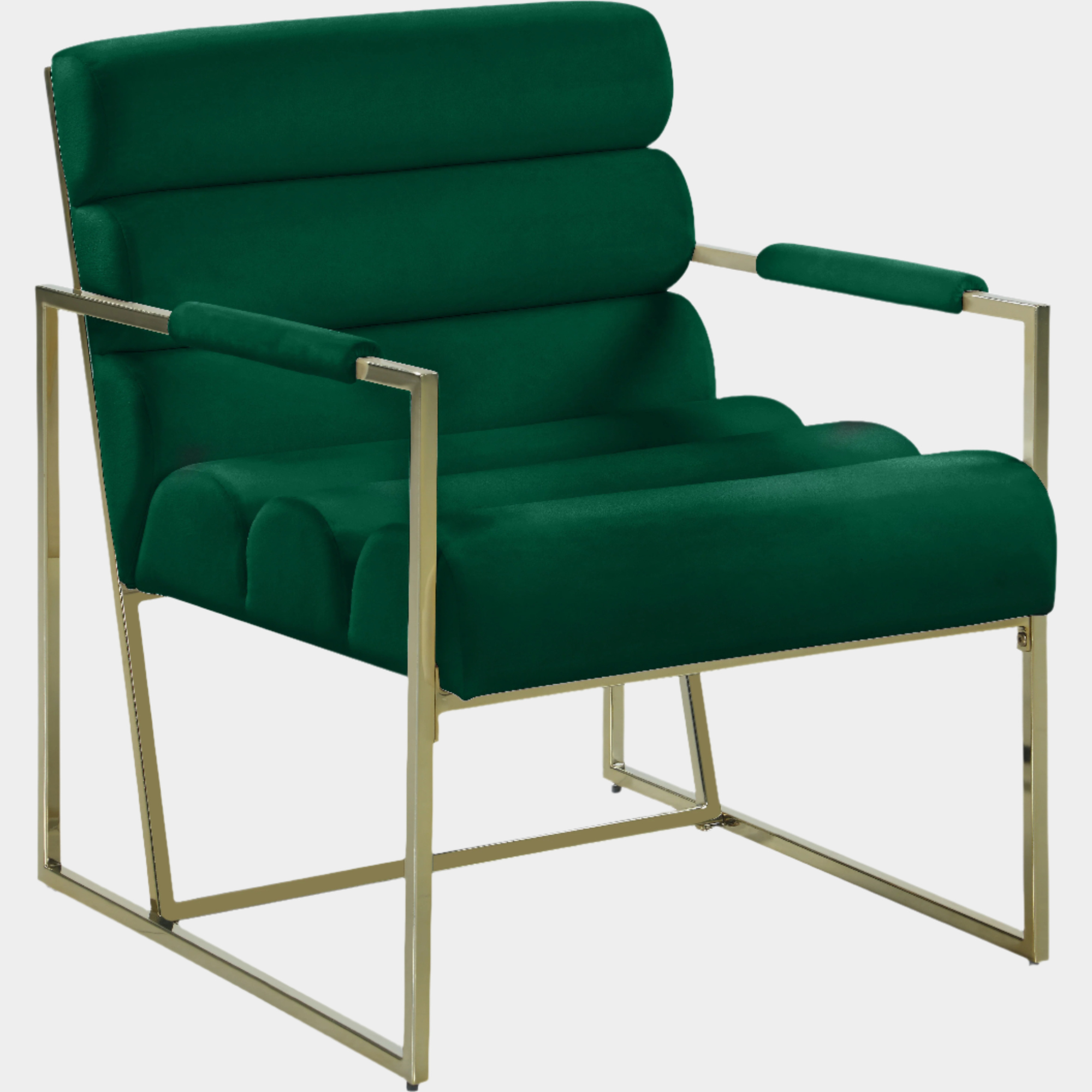 Wayne Velvet Upholstered Accent Chair