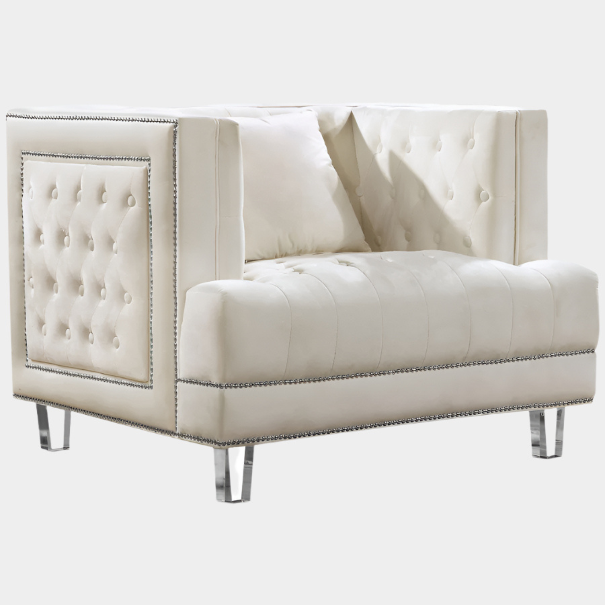 Lucas Velvet Upholstered Chair