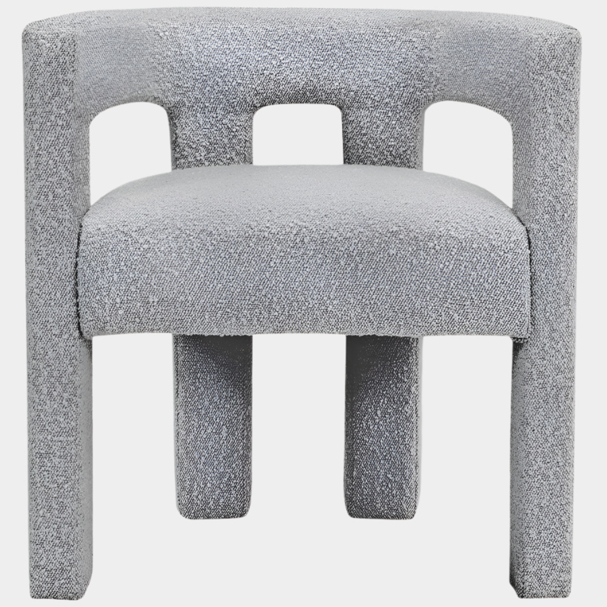 Athena Boucle Fabric Upholstered Accent | Dining Chair