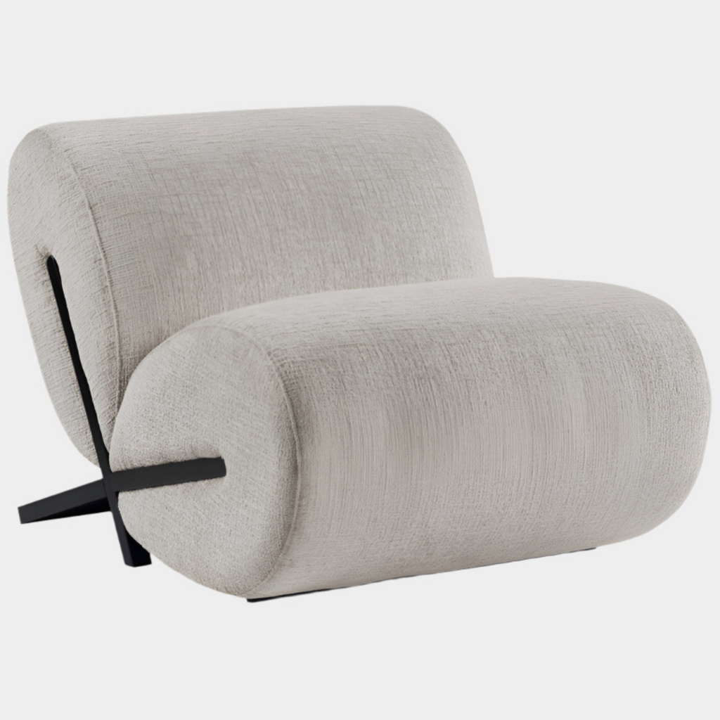 Akira Fabric Upholstered Accent Chair