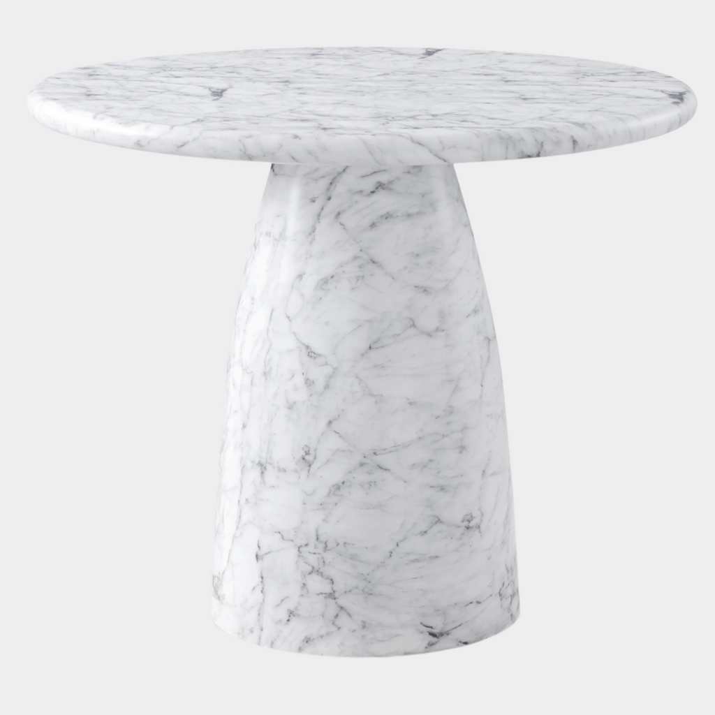 Cosenza Marble Finish Indoor / Outdoor Concrete Dining Table