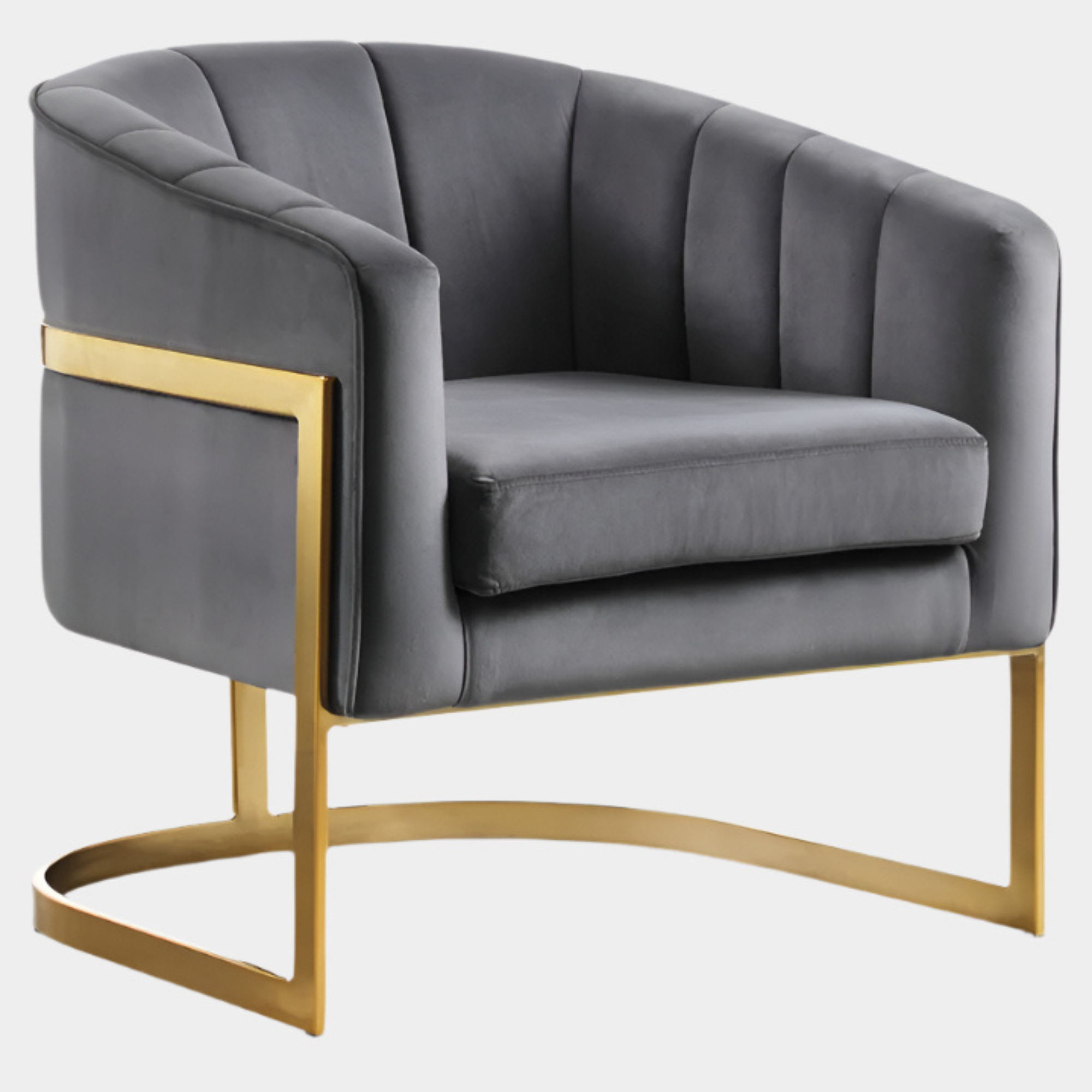 Carter Velvet Upholstered Accent Chair
