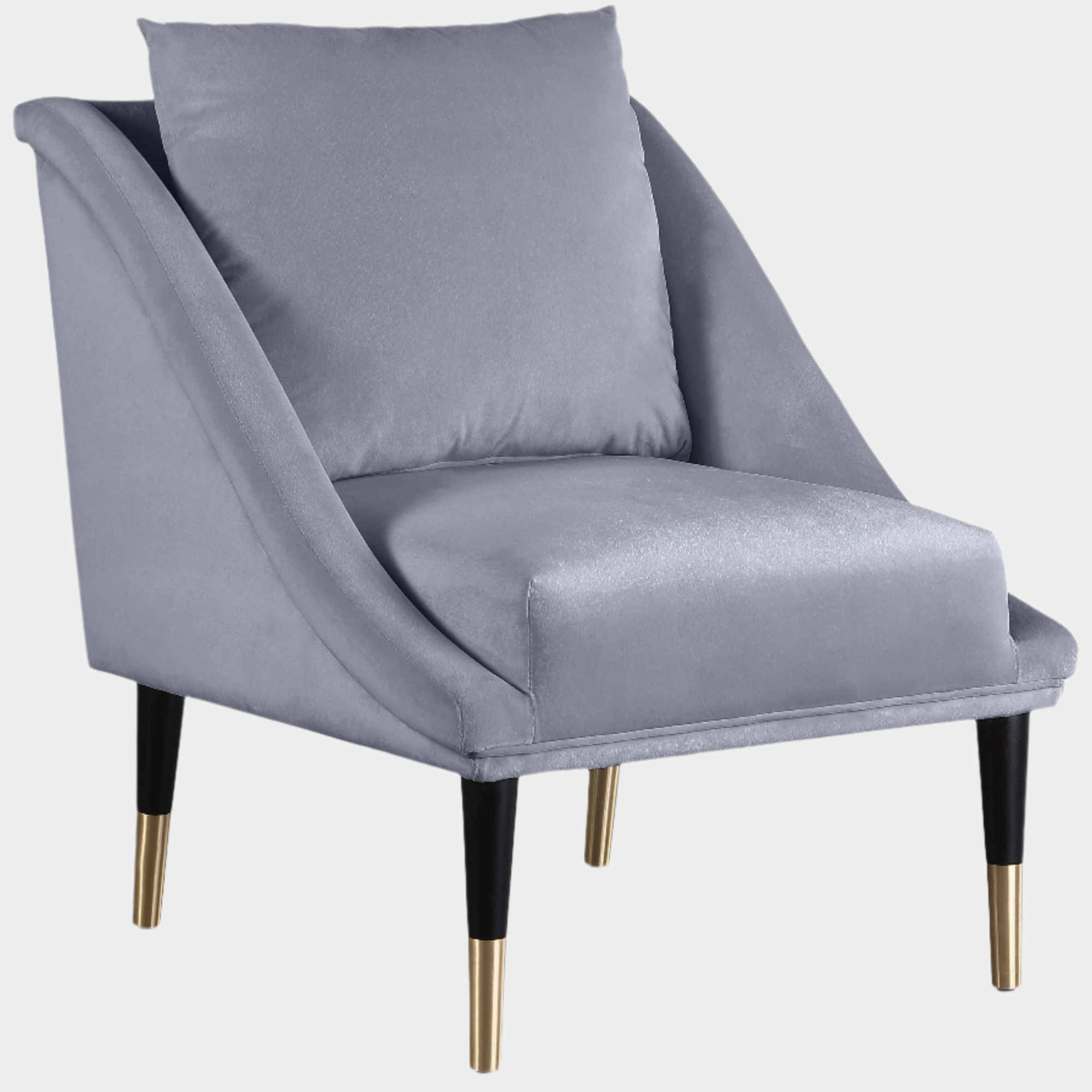 Elegante Velvet Upholstered Chair