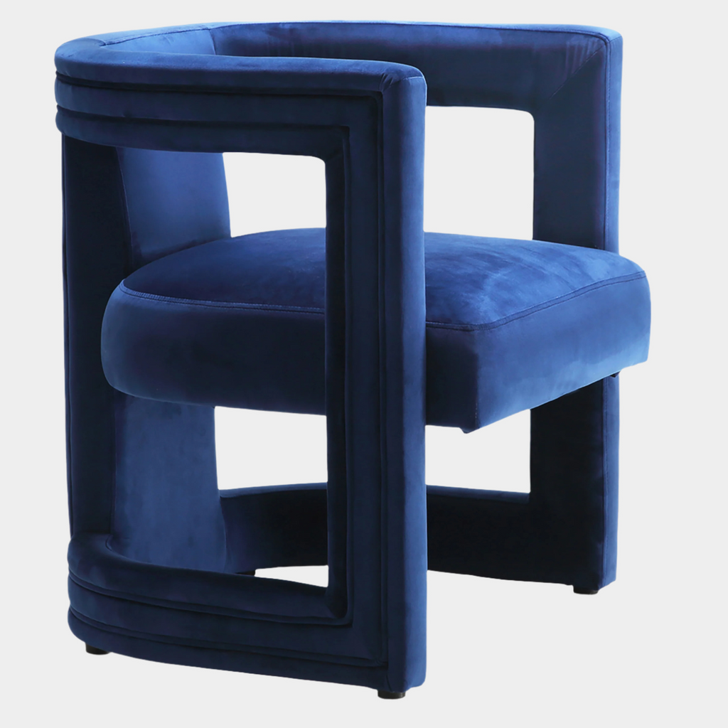Blair Velvet Upholstered Dining / Accent Chair