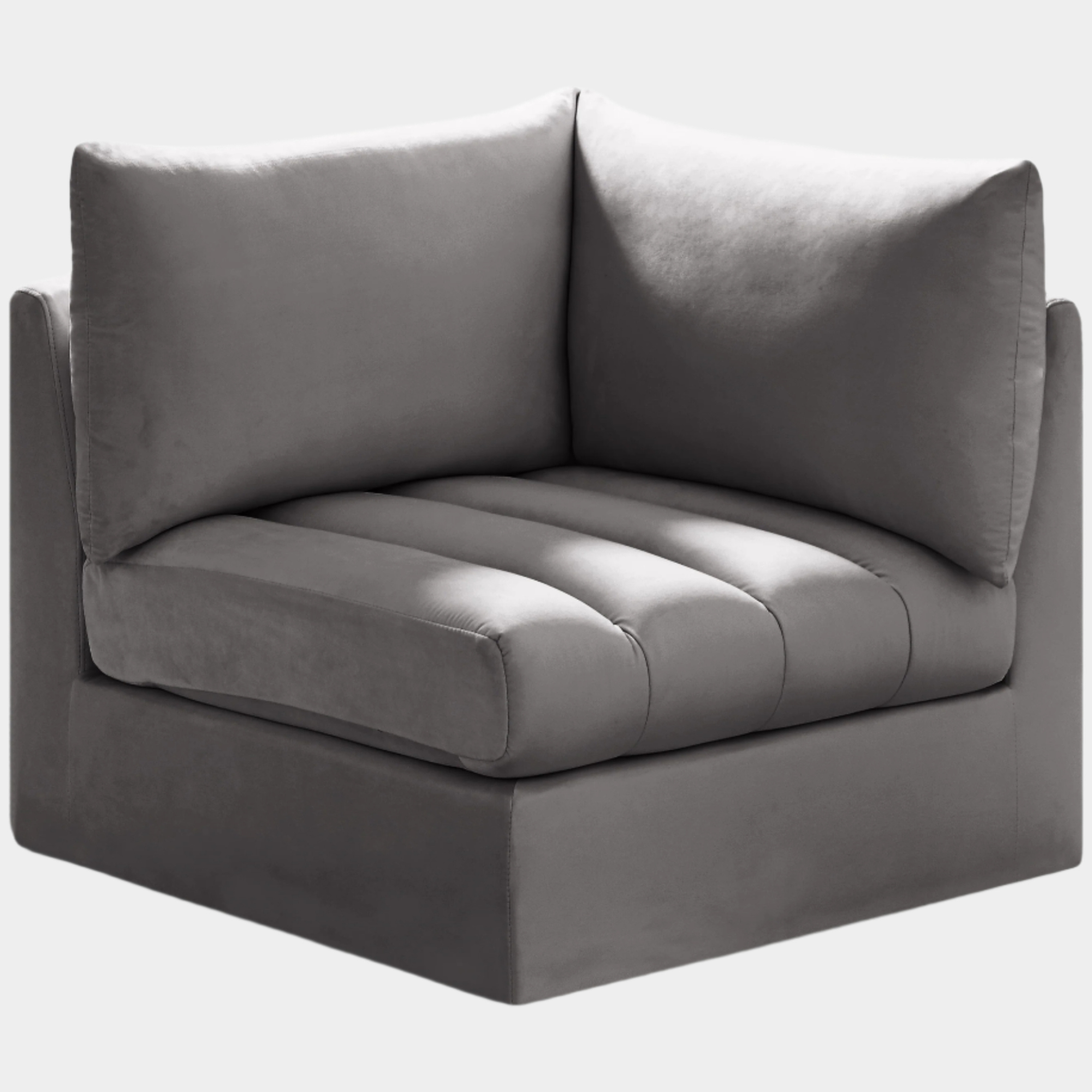 Jacob Velvet Upholstered Corner Modular Chair
