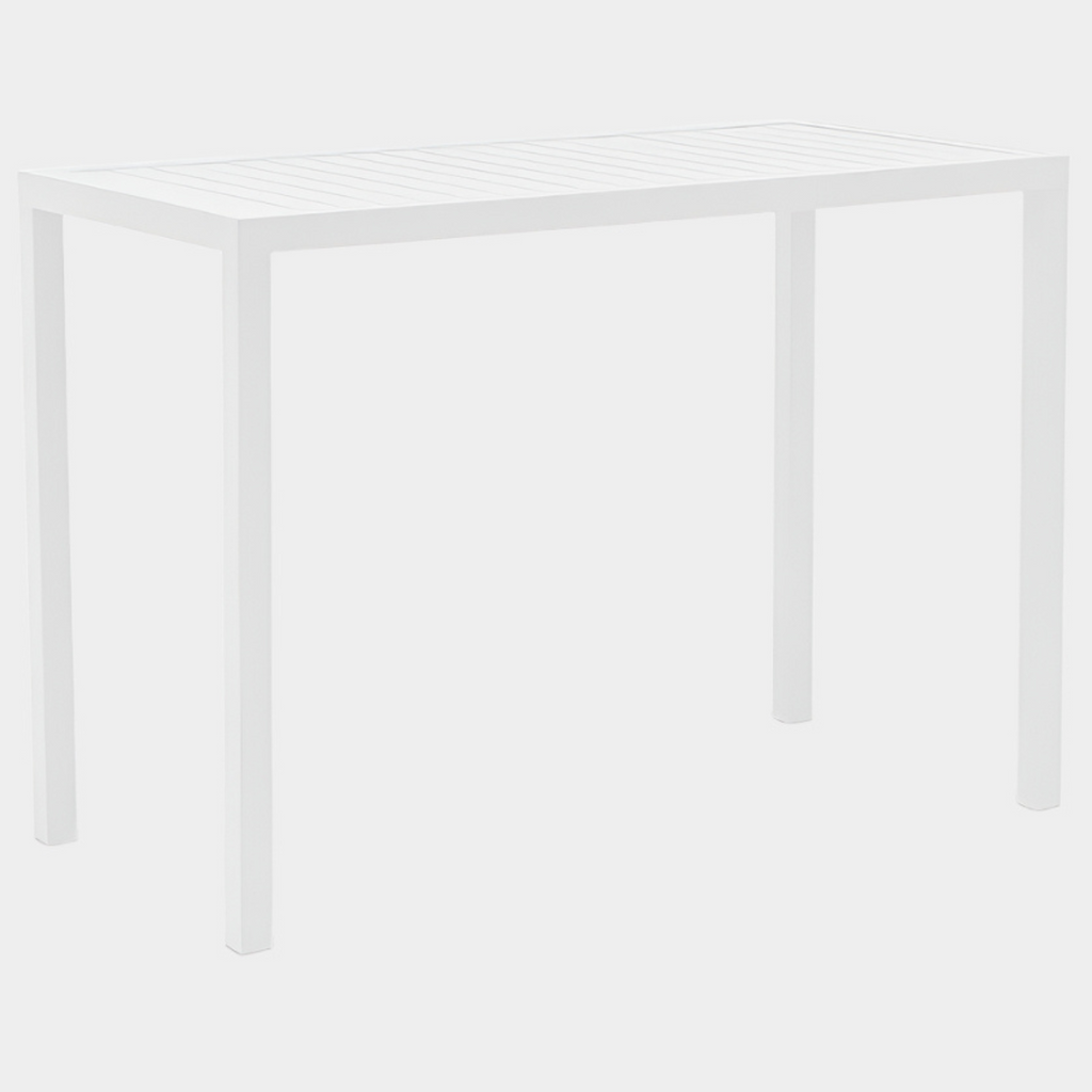 Maldives Aluminum Outdoor Patio Rectangle Bar Table