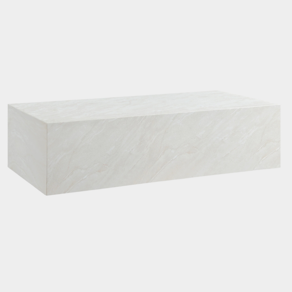 Piazza Marble Finish Indoor/Outdoor Concrete Coffee Table