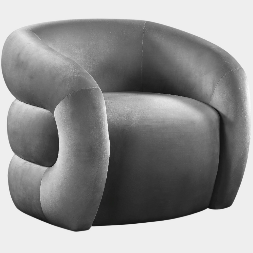 Roxbury Velvet Upholstered Accent Chair