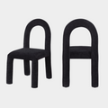 Amari Chenille Fabric Upholstered Dining Chair