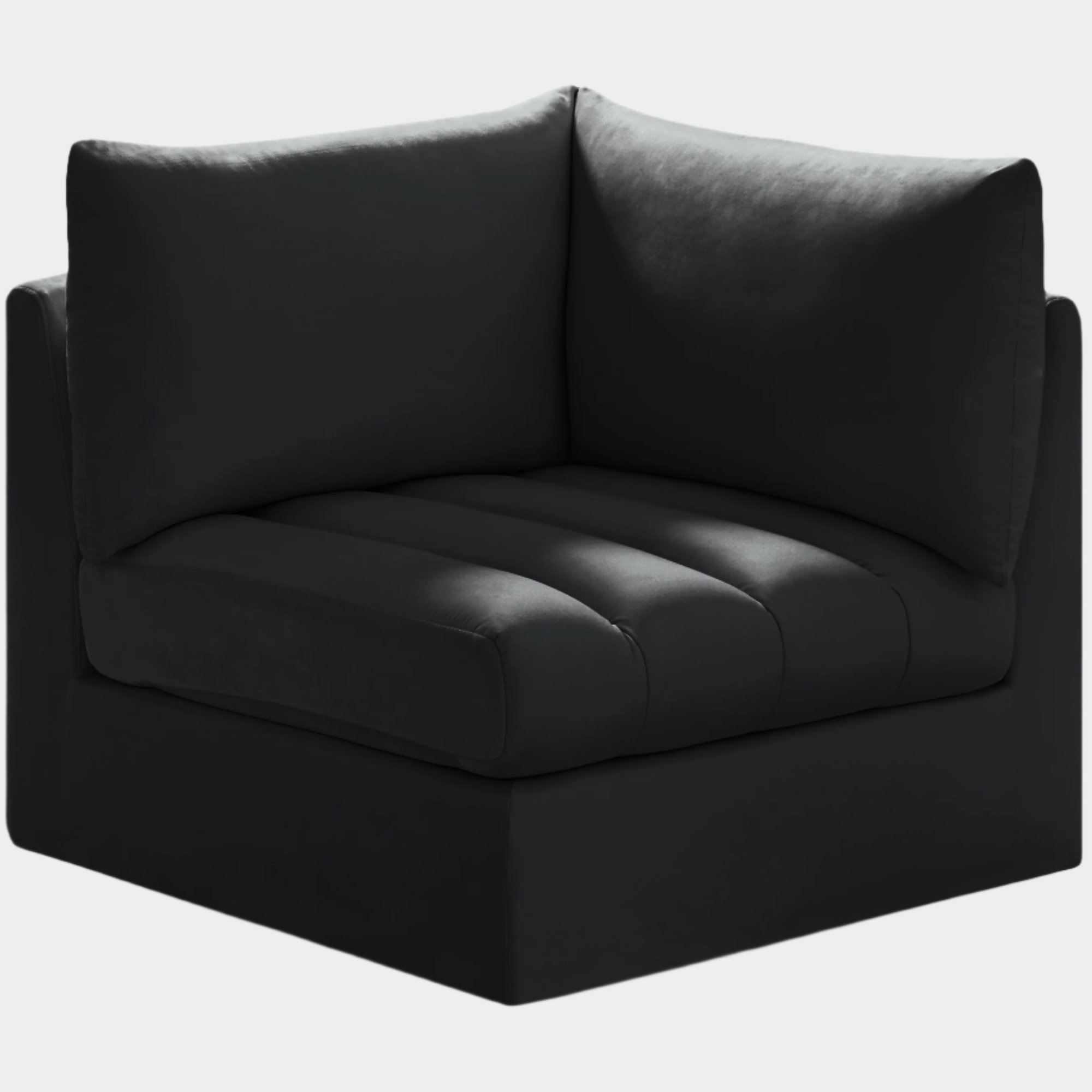 Jacob Velvet Upholstered Corner Modular Chair