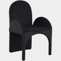 Summer Velvet Upholstered Dining Arm Chair