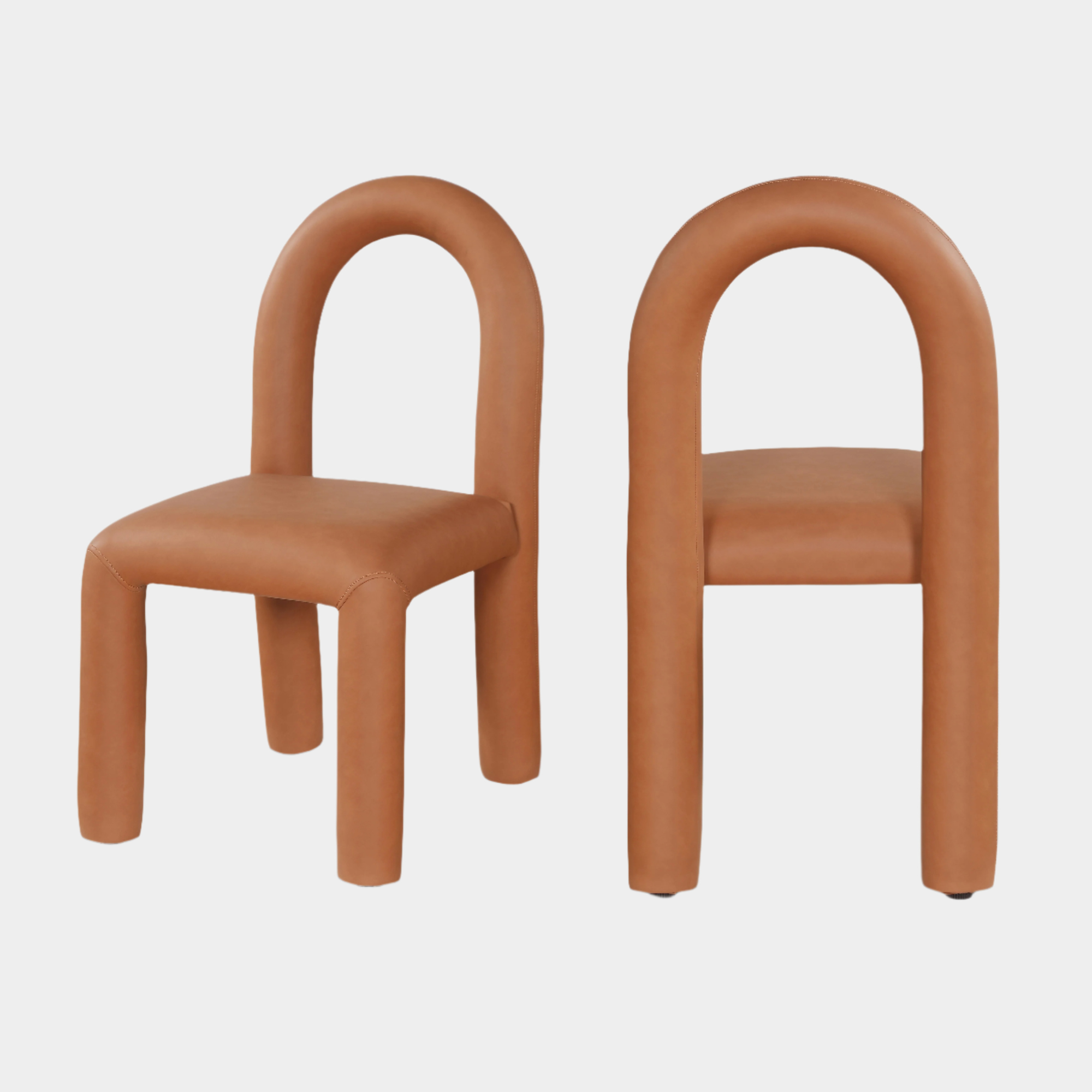 Amari Vegan Leather Upholstered Dining Chair