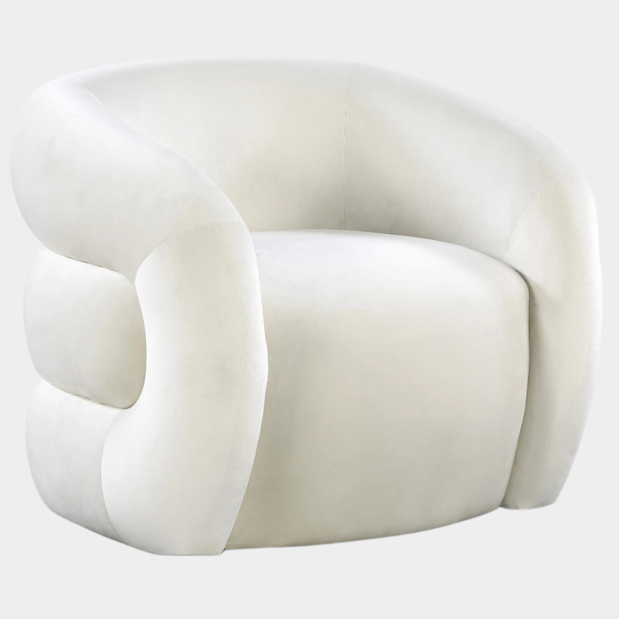 Roxbury Velvet Upholstered Accent Chair