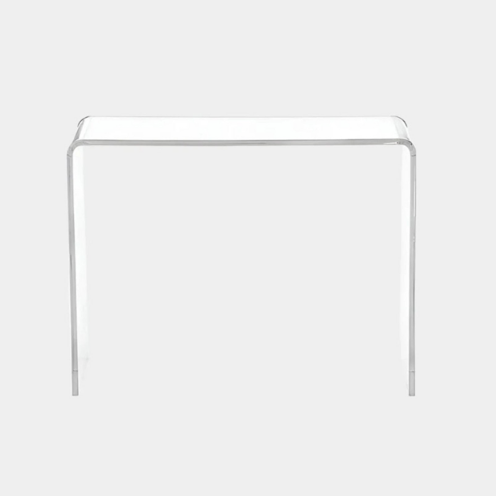 Peekaboo Acrylic Console Table