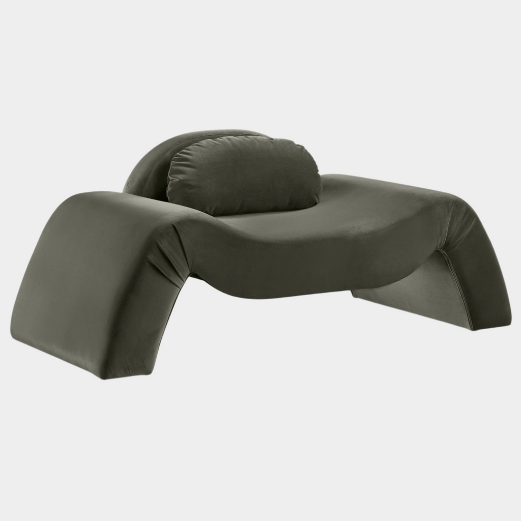 Austin Velvet Upholstered Accent Chair