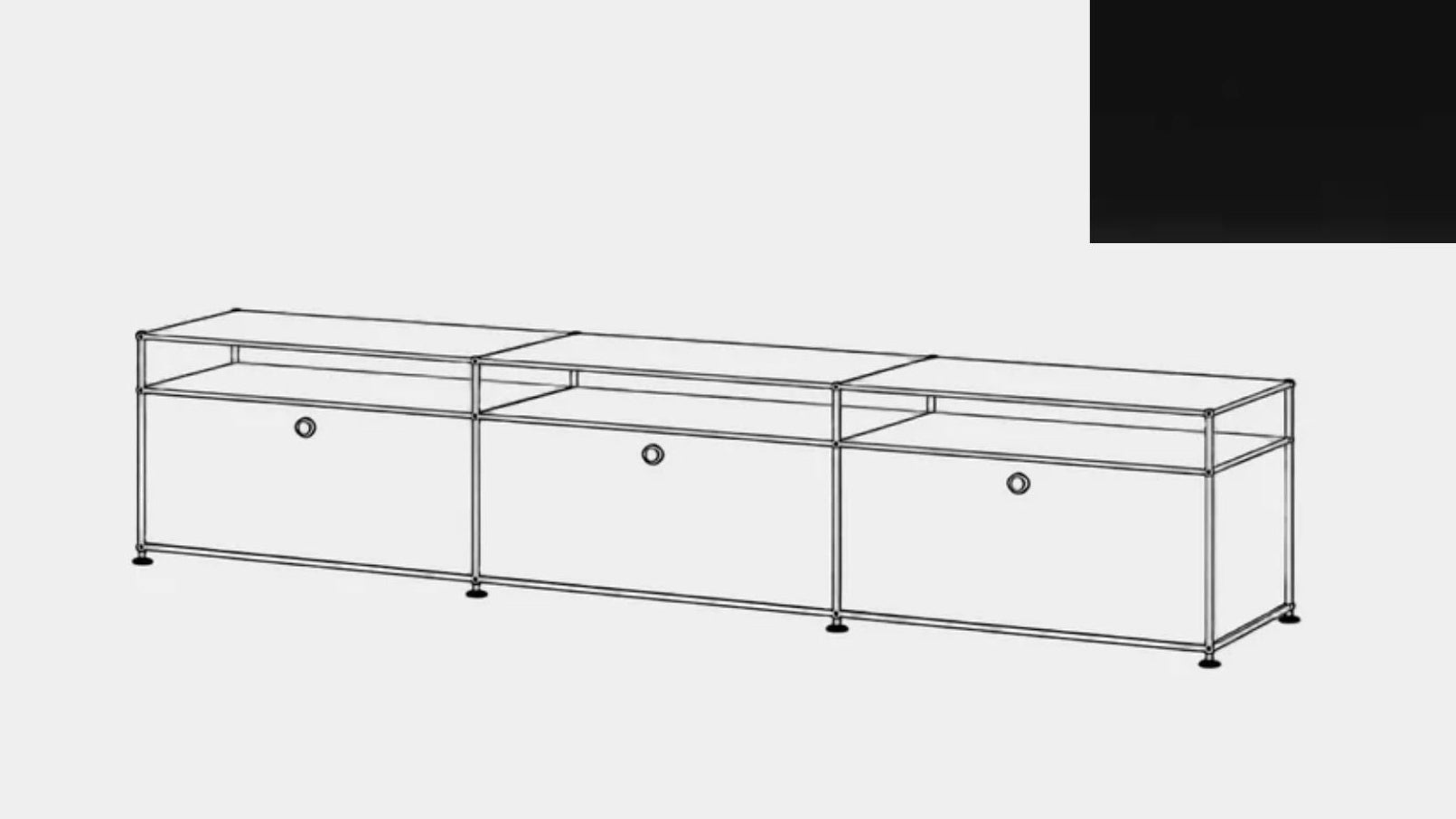 USM Haller Media Console High Configuration