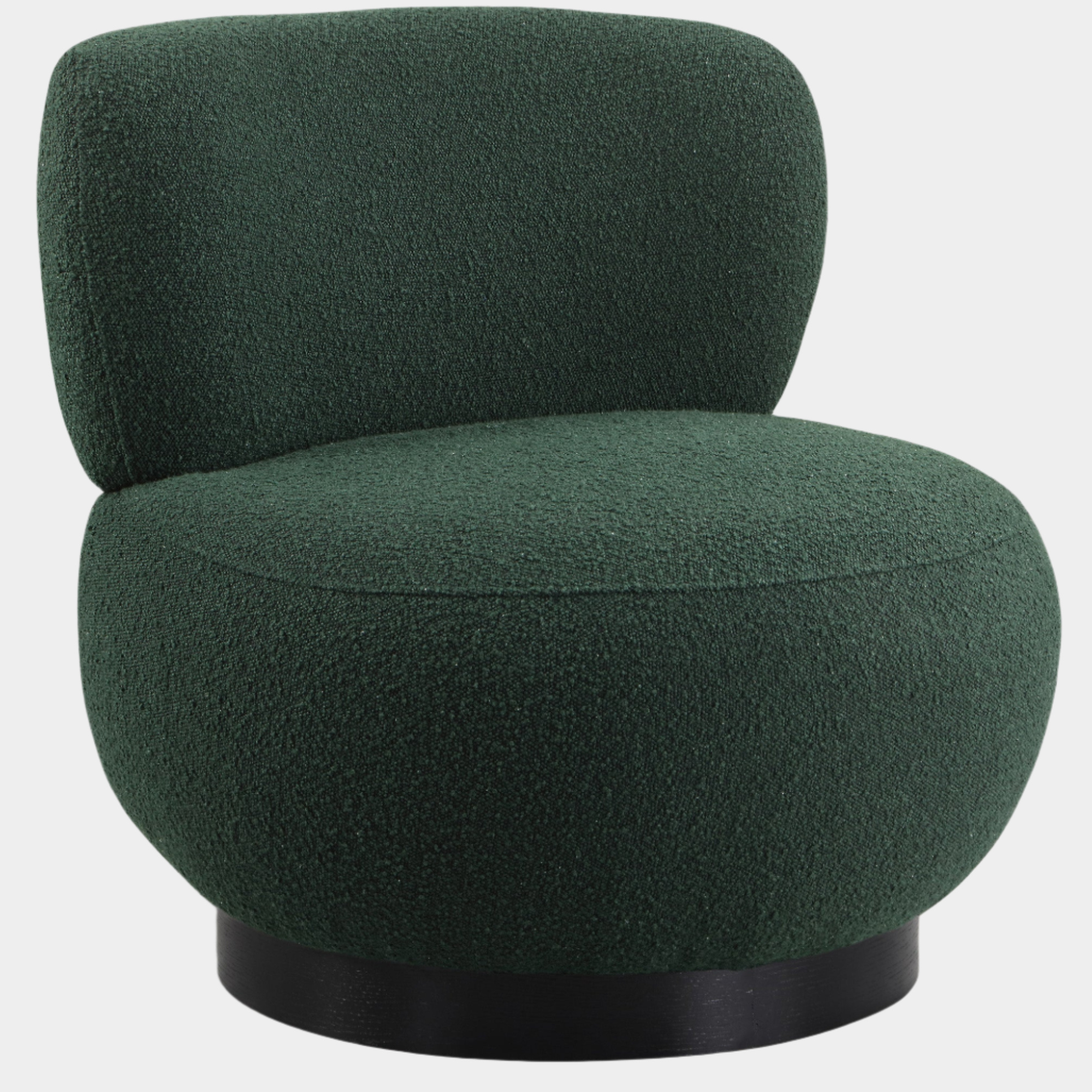 Calais Boucle Fabric Upholstered Accent Chair