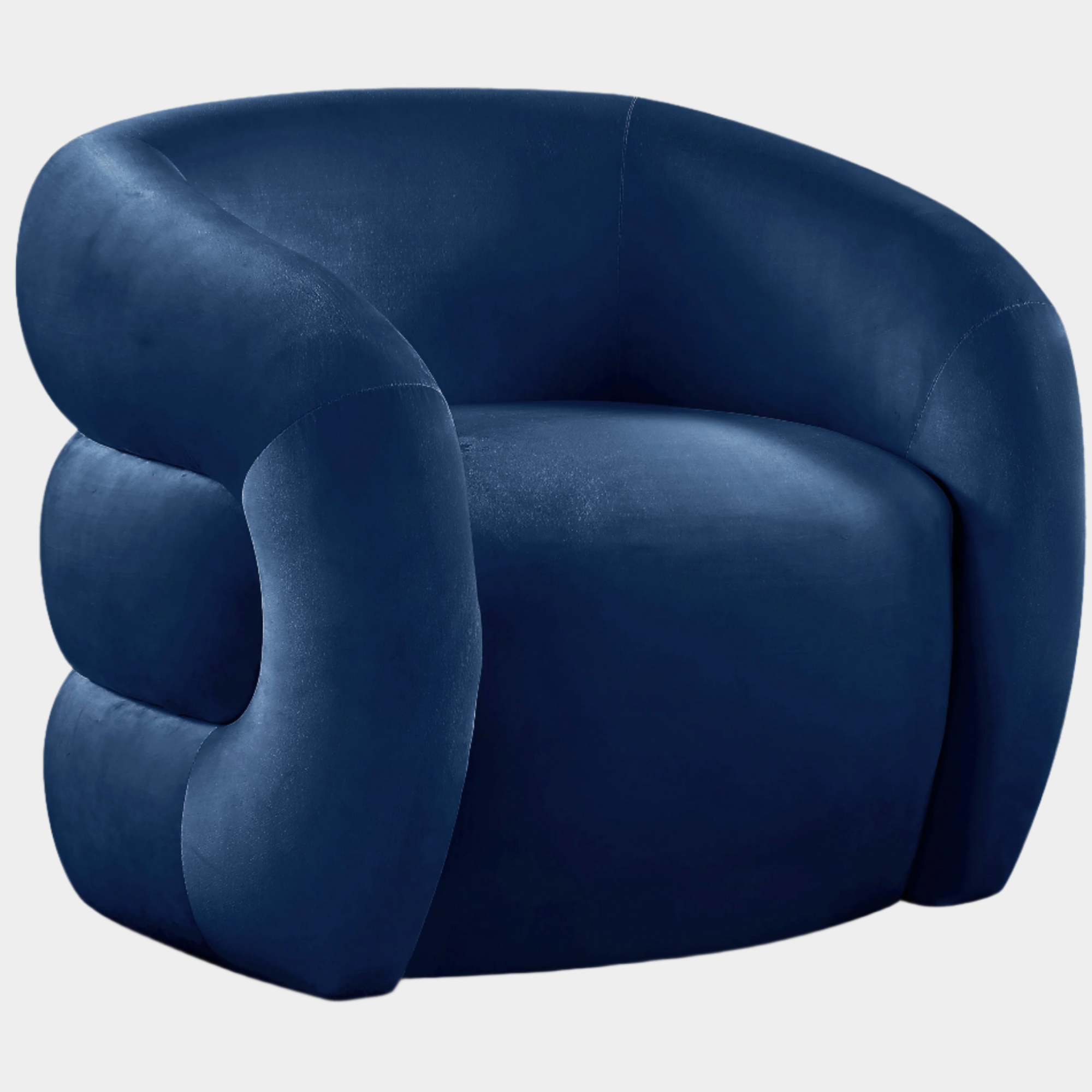 Roxbury Velvet Upholstered Accent Chair