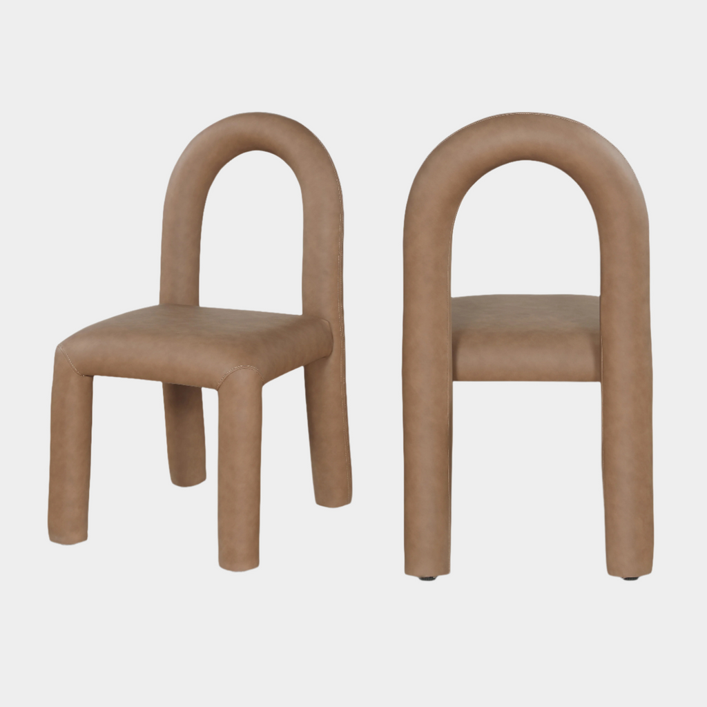 Amari Vegan Leather Upholstered Dining Chair