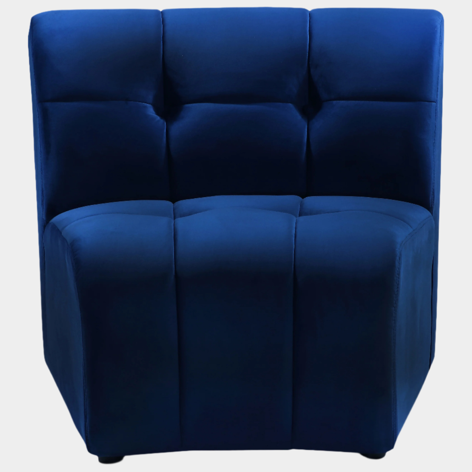 Limitless Velvet Upholstered Modular Chair