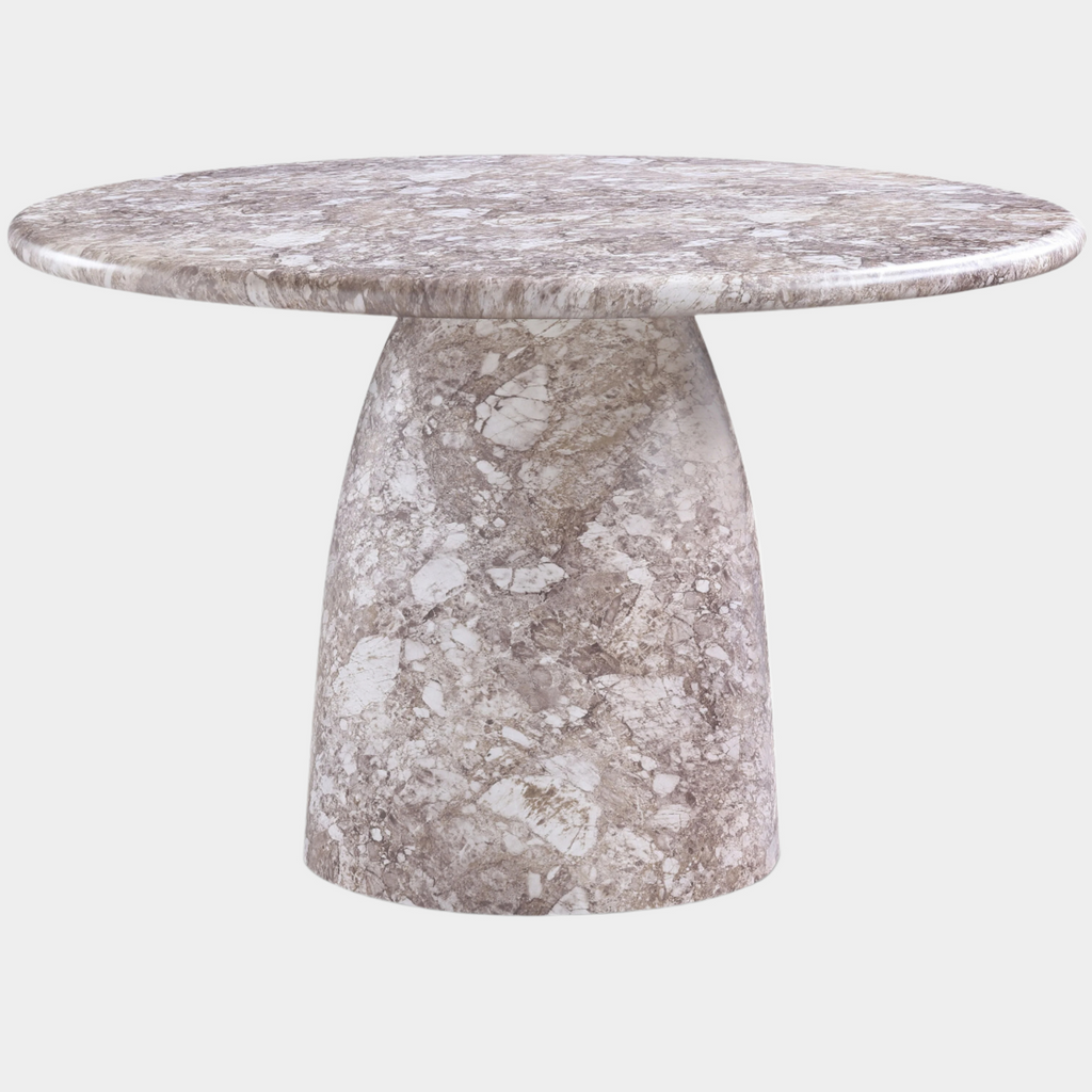 Cosenza Marble Finish Indoor / Outdoor Concrete Dining Table