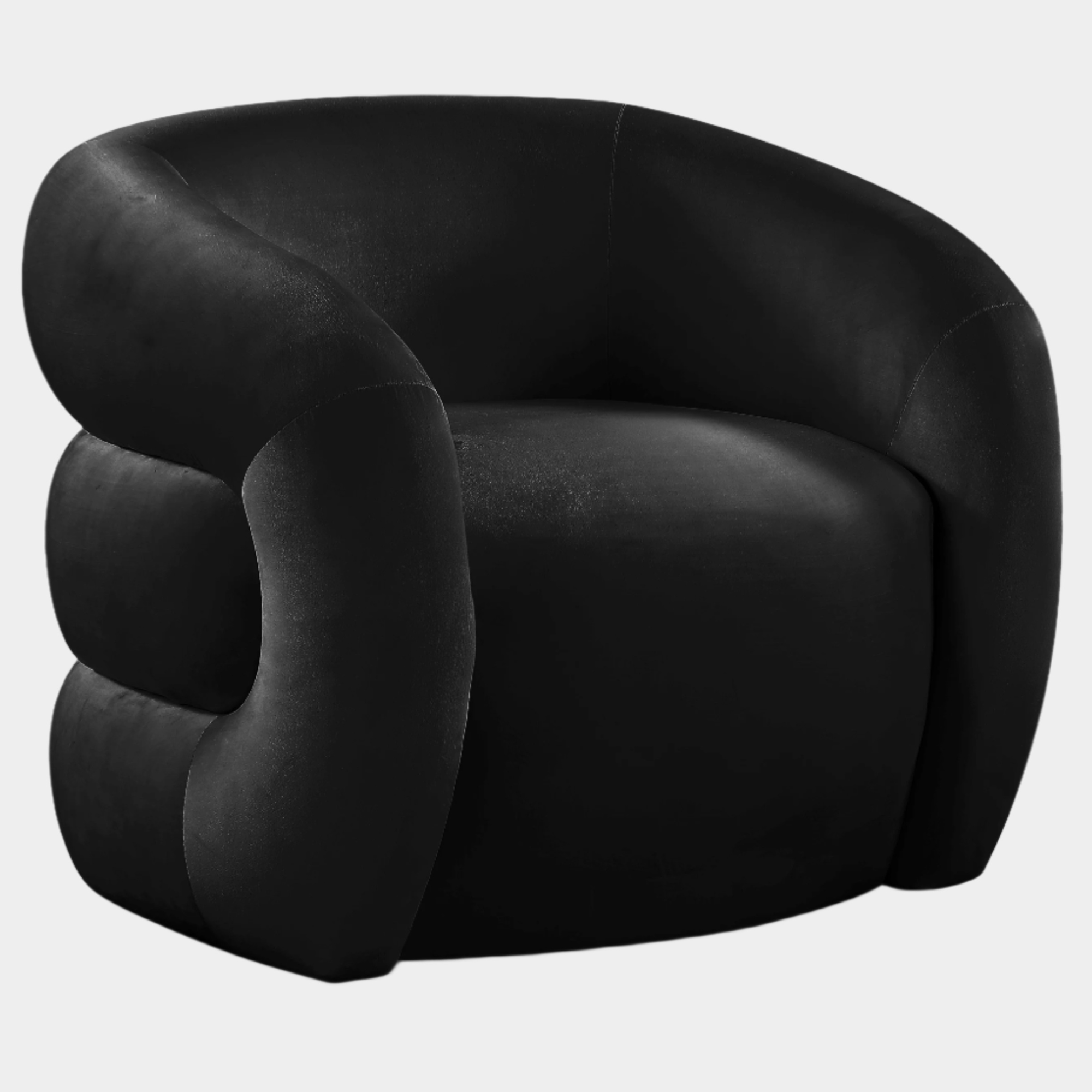 Roxbury Velvet Upholstered Accent Chair