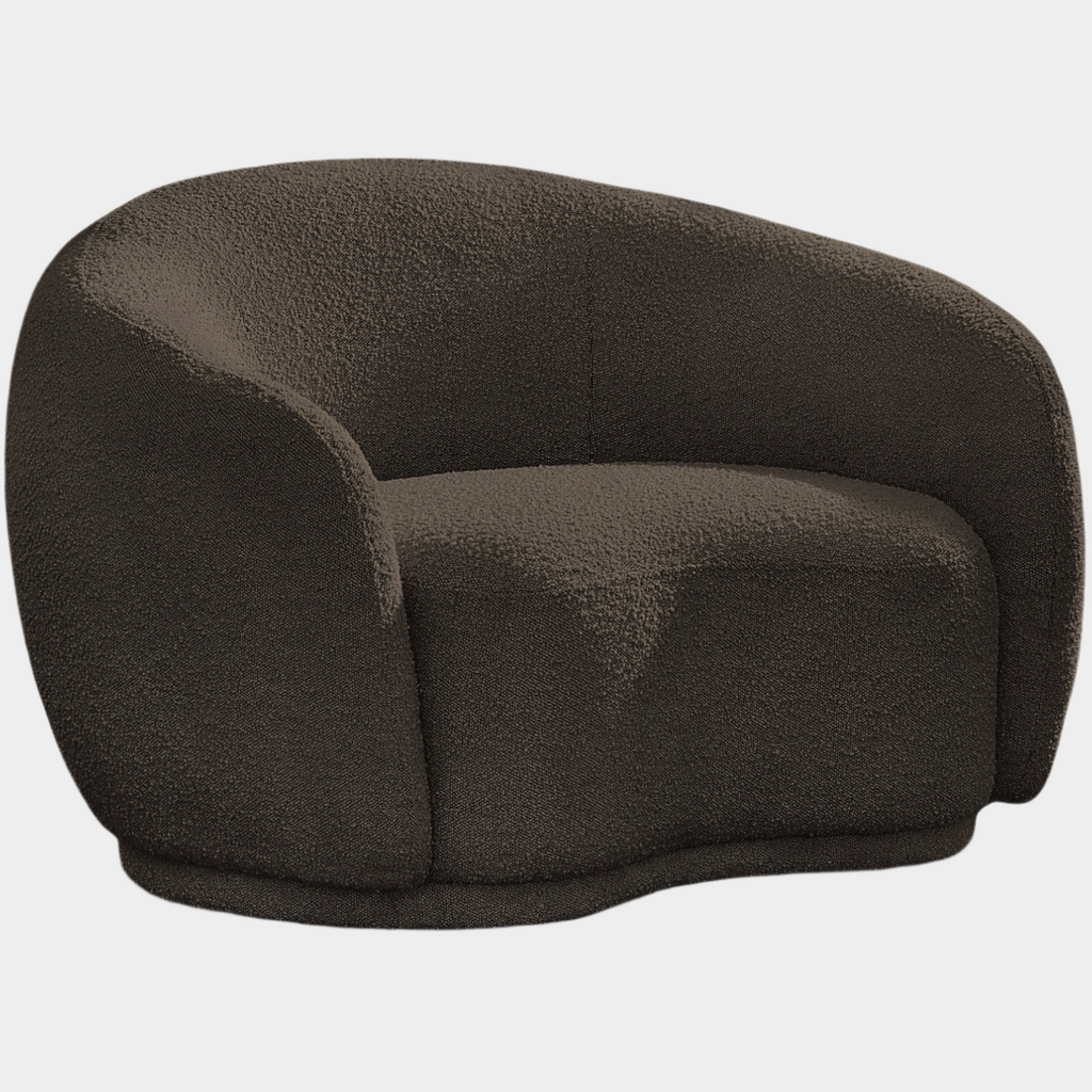 Hyde Boucle Fabric Upholstered Chair