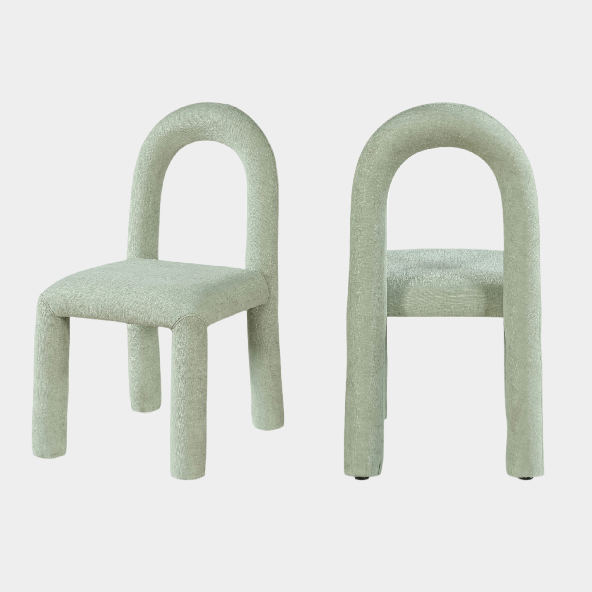 Amari Chenille Fabric Upholstered Dining Chair