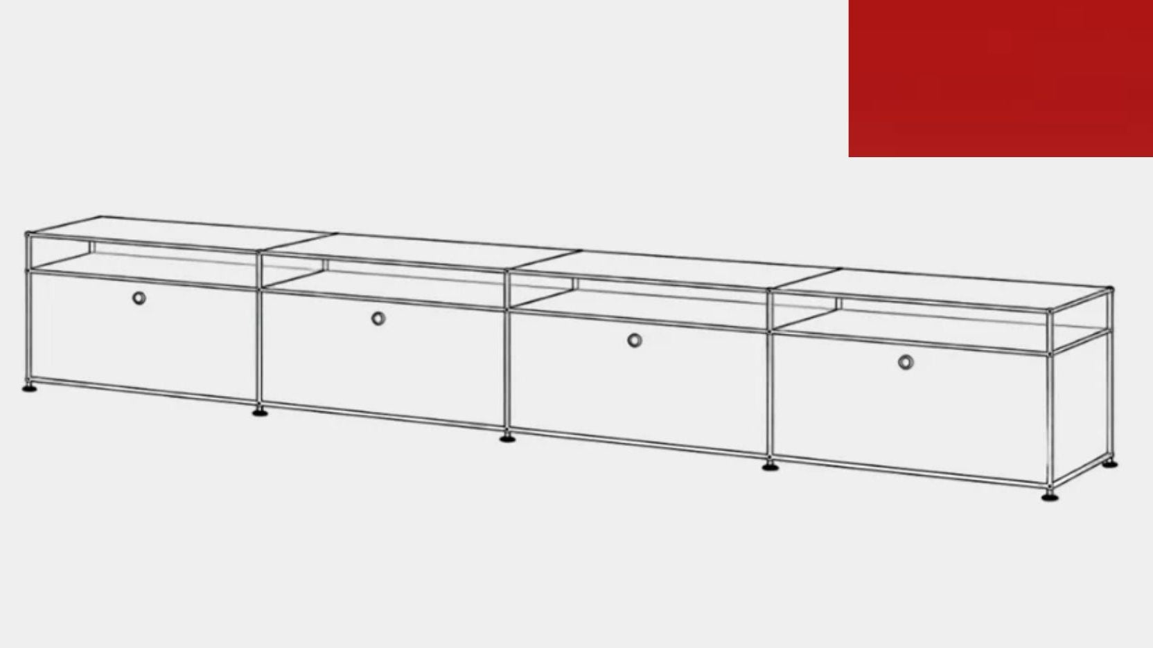 USM Haller Media Console High Configuration