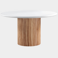 Sanremo 53" Finished Concrete Indoor/Outdoor Dining Table