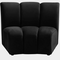 Infinity Velvet Upholstered Modular Chair