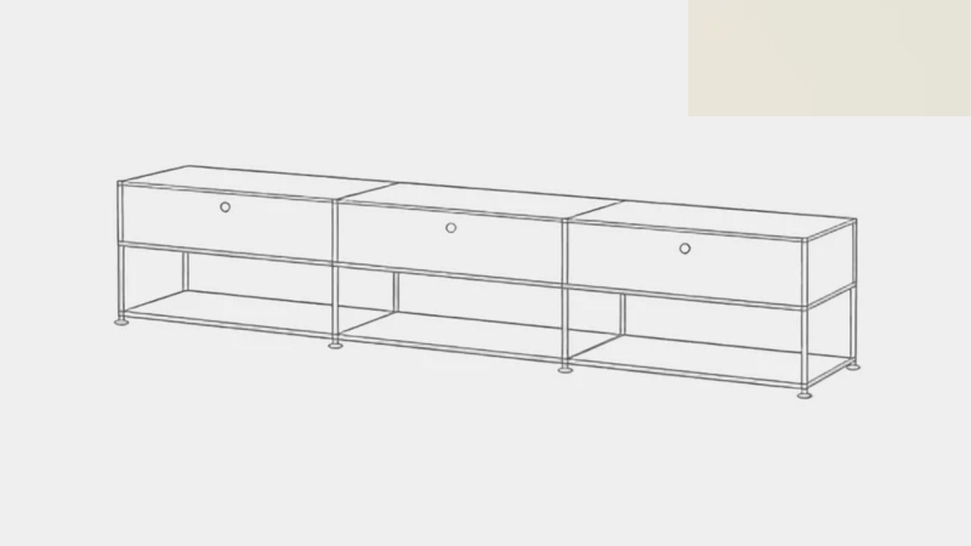 USM Haller Credenza