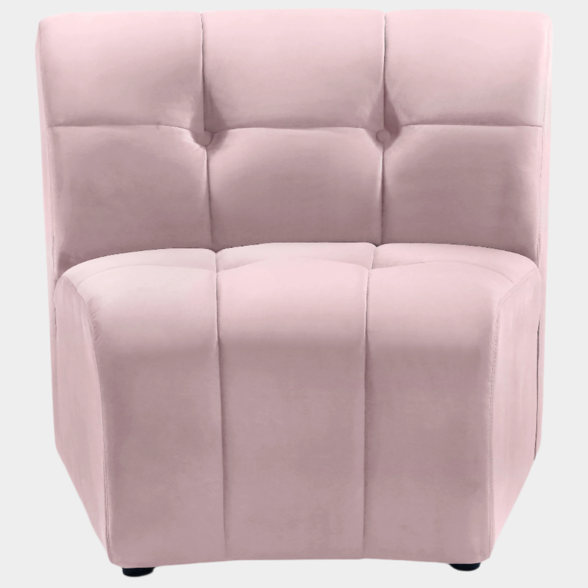 Limitless Velvet Upholstered Modular Chair
