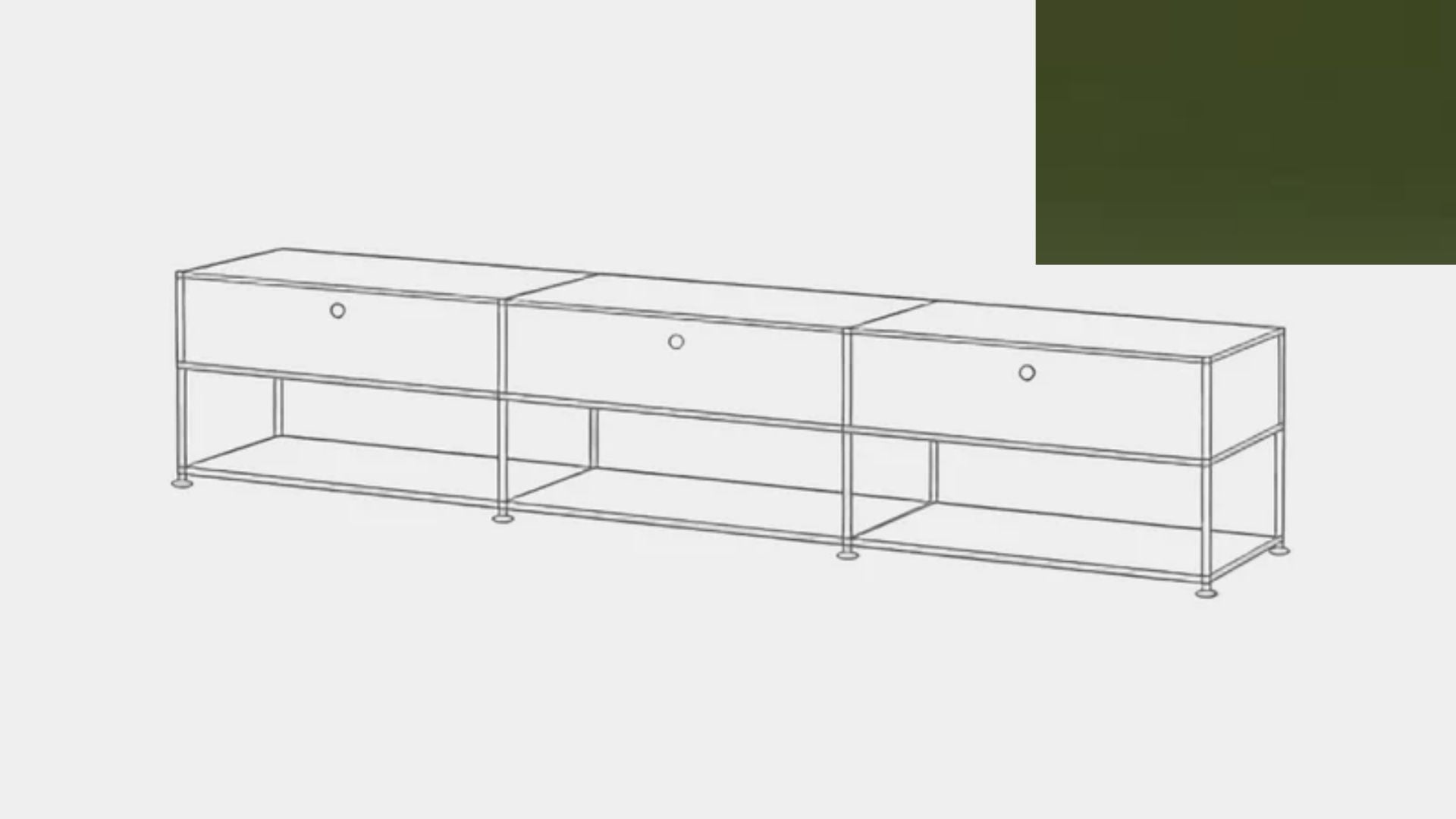 USM Haller Credenza