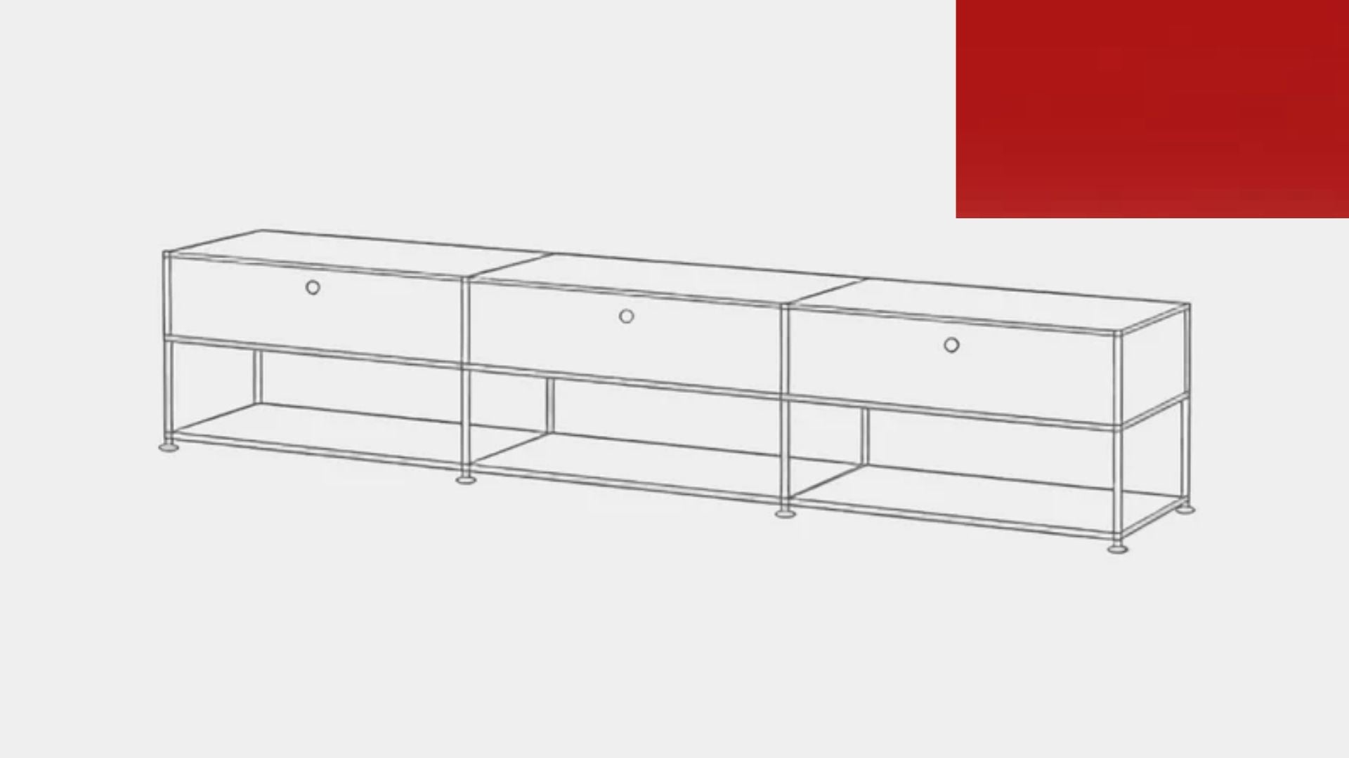 USM Haller Credenza