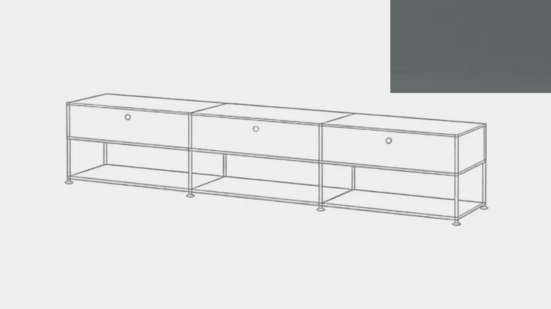 USM Haller Credenza