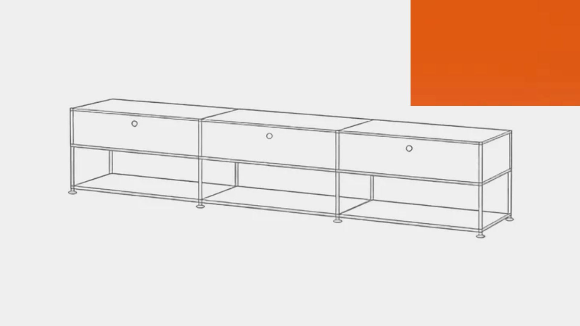 USM Haller Credenza