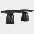 Cosenza Marble Finish Indoor / Outdoor Concrete Dining Table