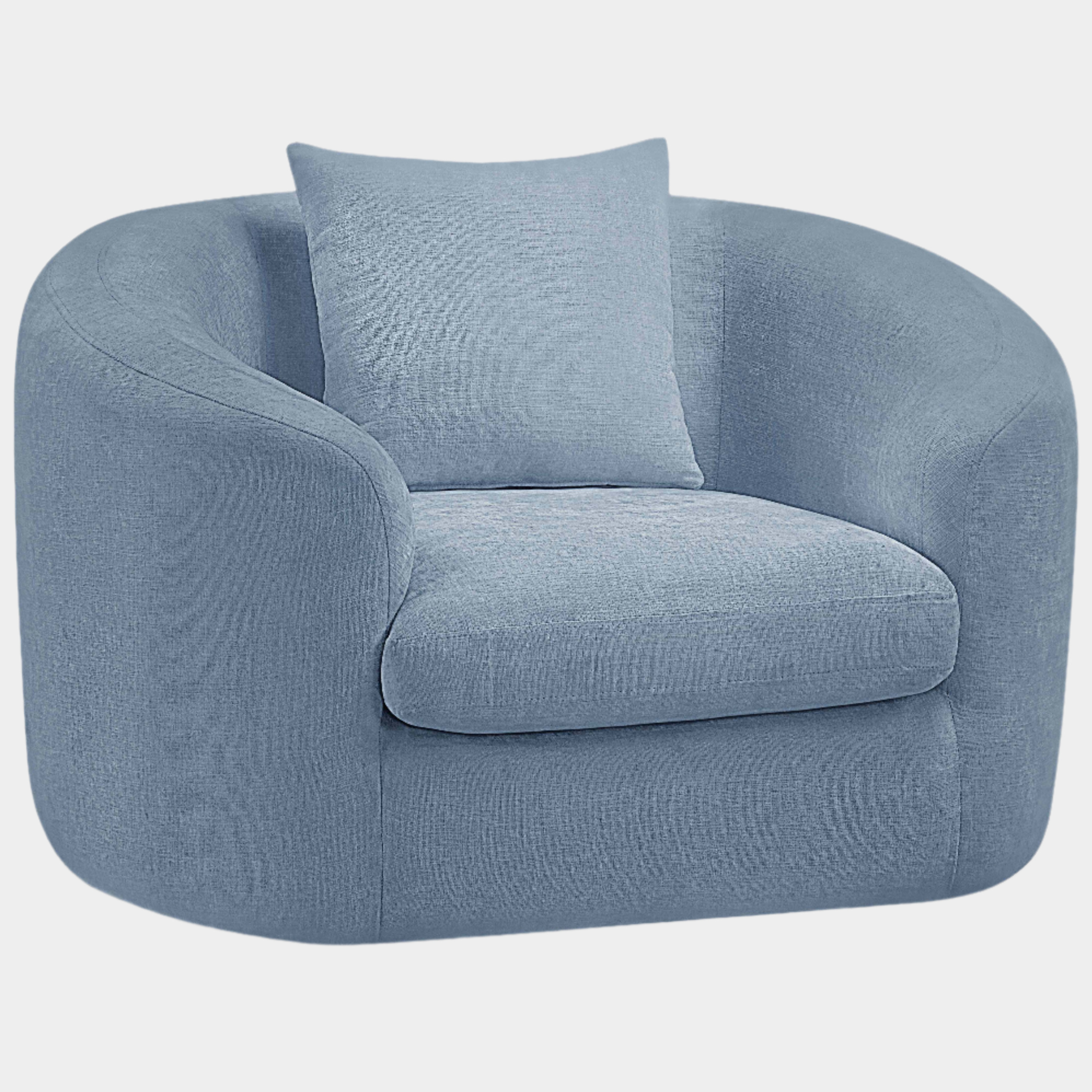 Penelope Chenille Fabric Upholstered Accent Chair
