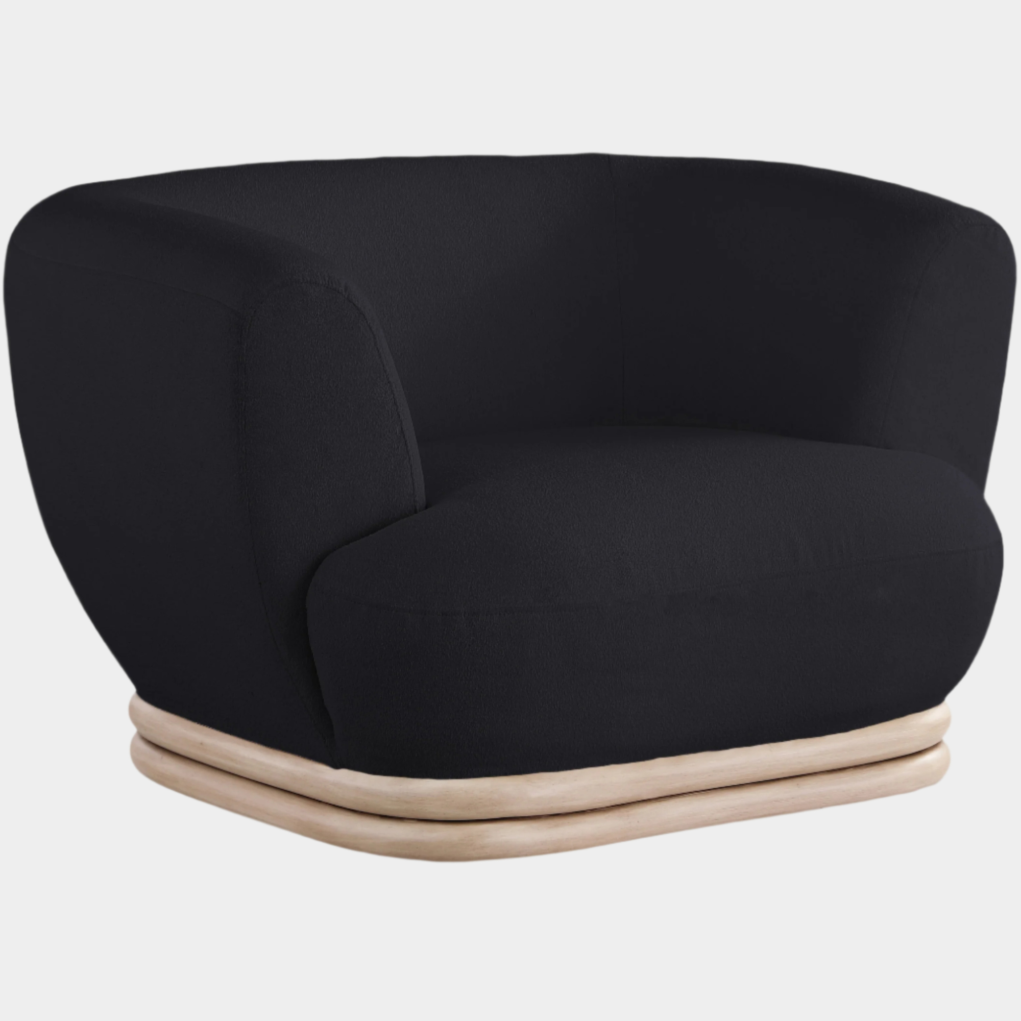 Kipton Boucle Fabric Upholstered Chair