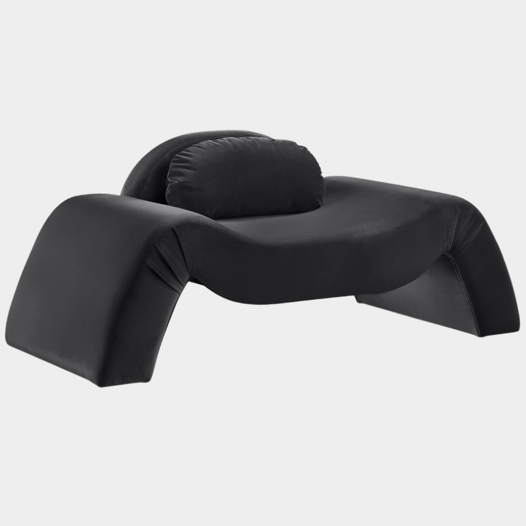 Austin Velvet Upholstered Accent Chair