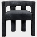 Athena Boucle Fabric Upholstered Accent | Dining Chair