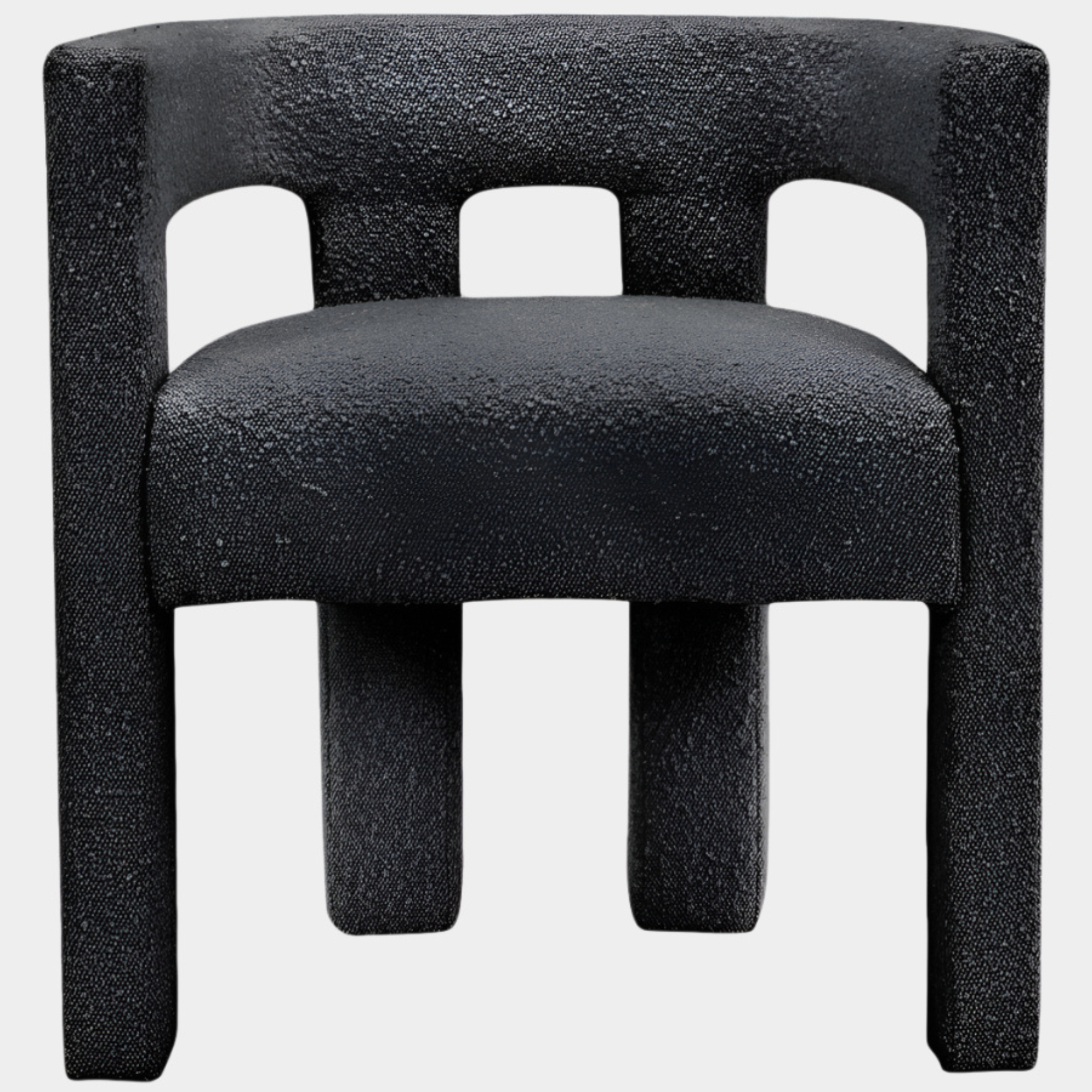 Athena Boucle Fabric Upholstered Accent | Dining Chair