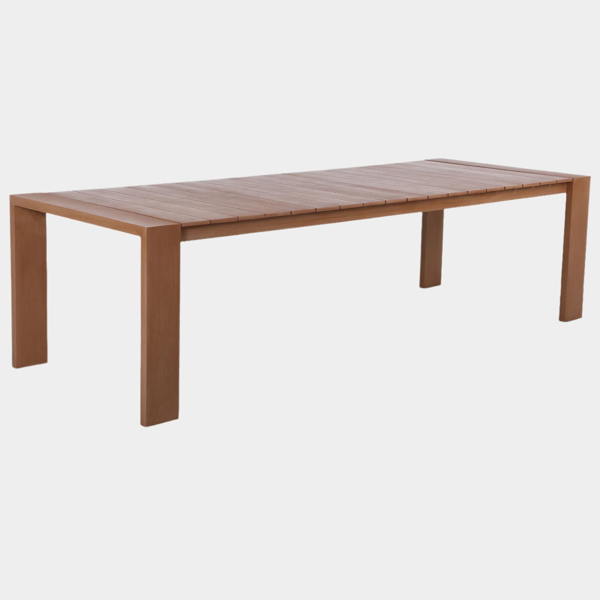 Maui 108" Aluminum Outdoor Patio Dining Table