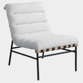 Burke Boucle Fabric Upholstered Accent Chair
