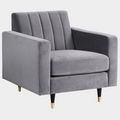 Lola Velvet Upholstered Chair