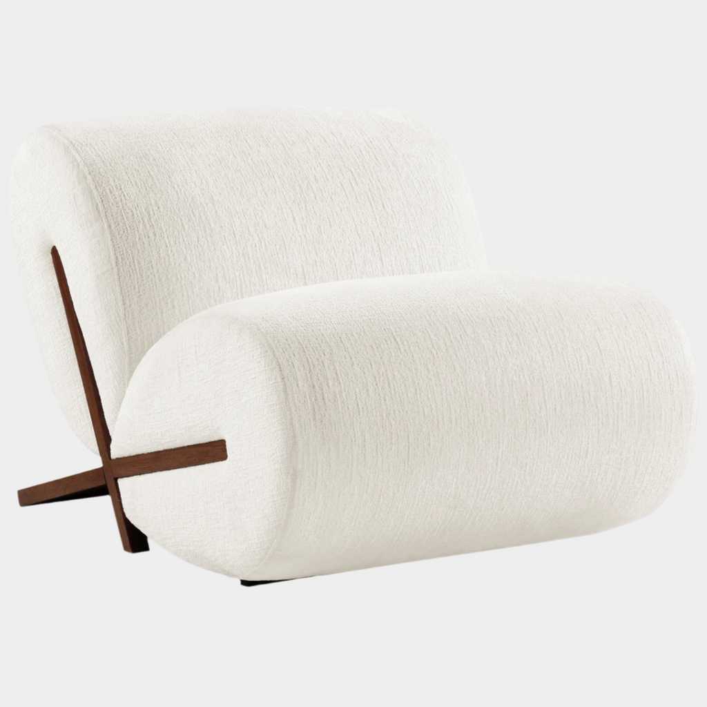 Akira Fabric Upholstered Accent Chair
